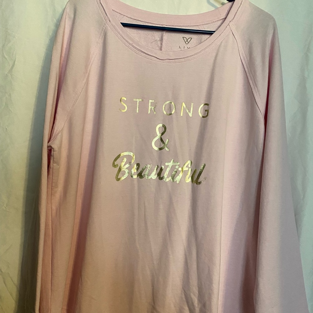 Women long sleeve sweatshirt. Size 14/16